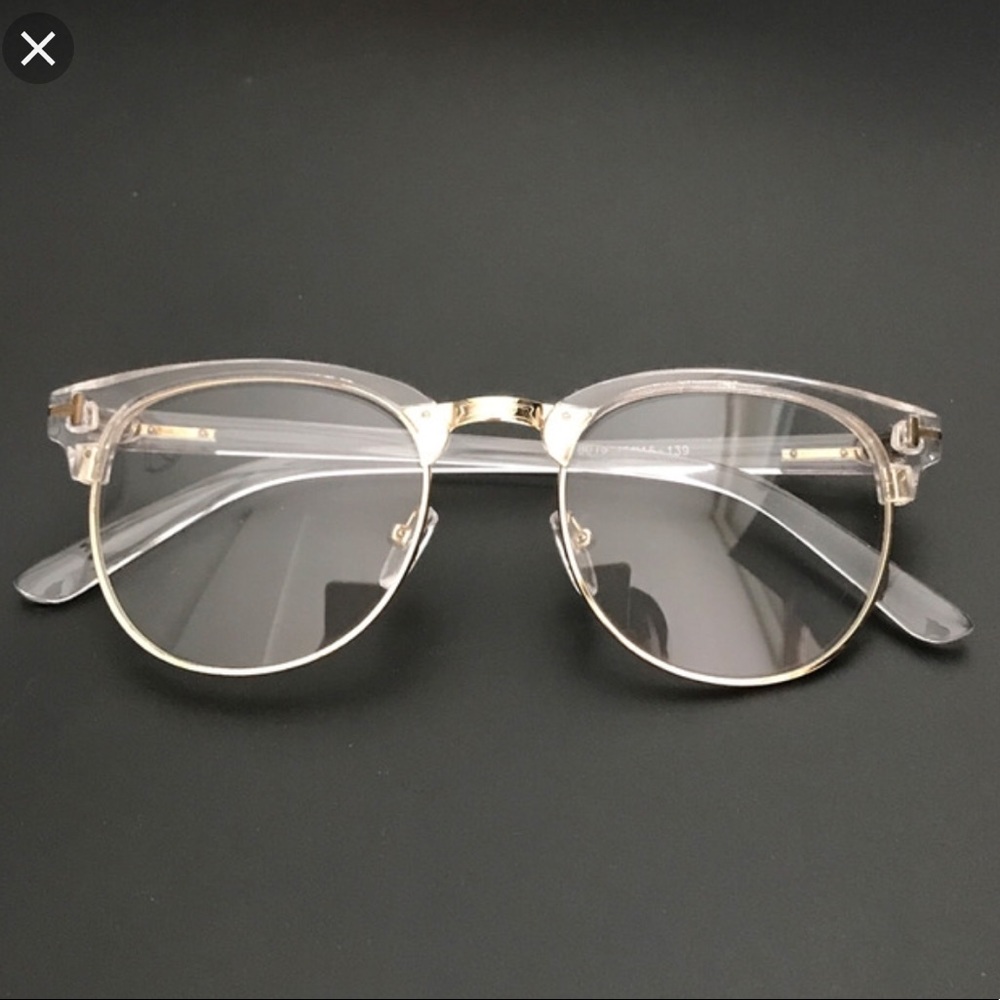 Retro Myopia Clear Glasses 👓
